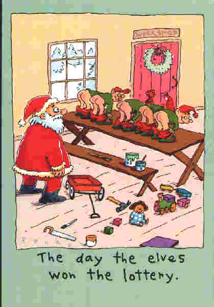 The Day the Elves won the Lottery